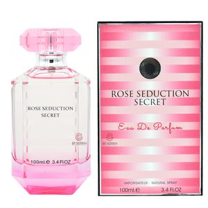 ادو پرفیوم زنانه فراگرنس ورد مدل Rose Seduction Secret حجم 100 میلی لیترFragrance World Rose Seduction Secret Eau De Parfum For Women 100 ml