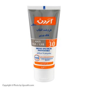 ضد آفتاب آردن مدل Oil Free مناسب آقایان با SPF30 حجم 60 گرم لیپ سرخ